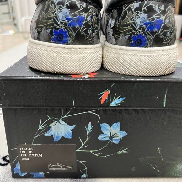 Erdem X H&M Floral Slip On Leather Shoes - Picture 5 of 7